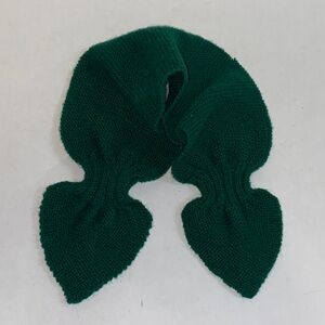Emerald Knit Collar Scarf - Women's Neck Wrap
